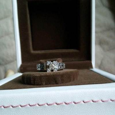 工廠定制20分主鉆珠寶首飾，八成新低價轉讓，昆明地區可小刀